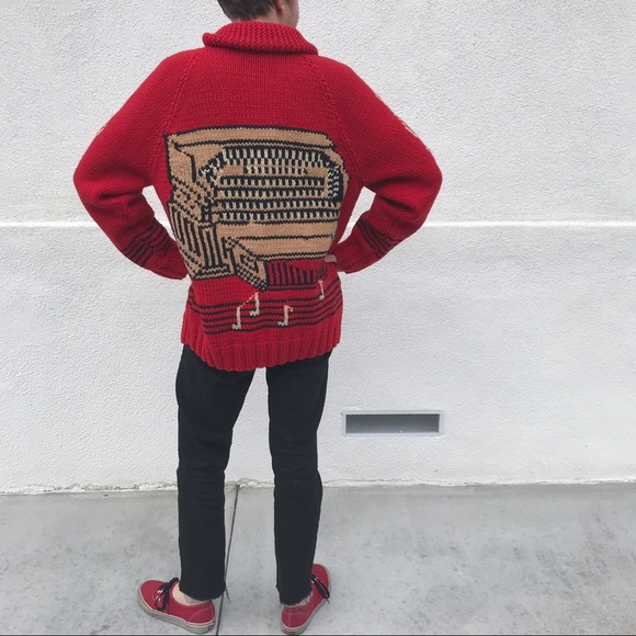 Vintage Knit Grandpa Cardigan - Picture 7 of 7